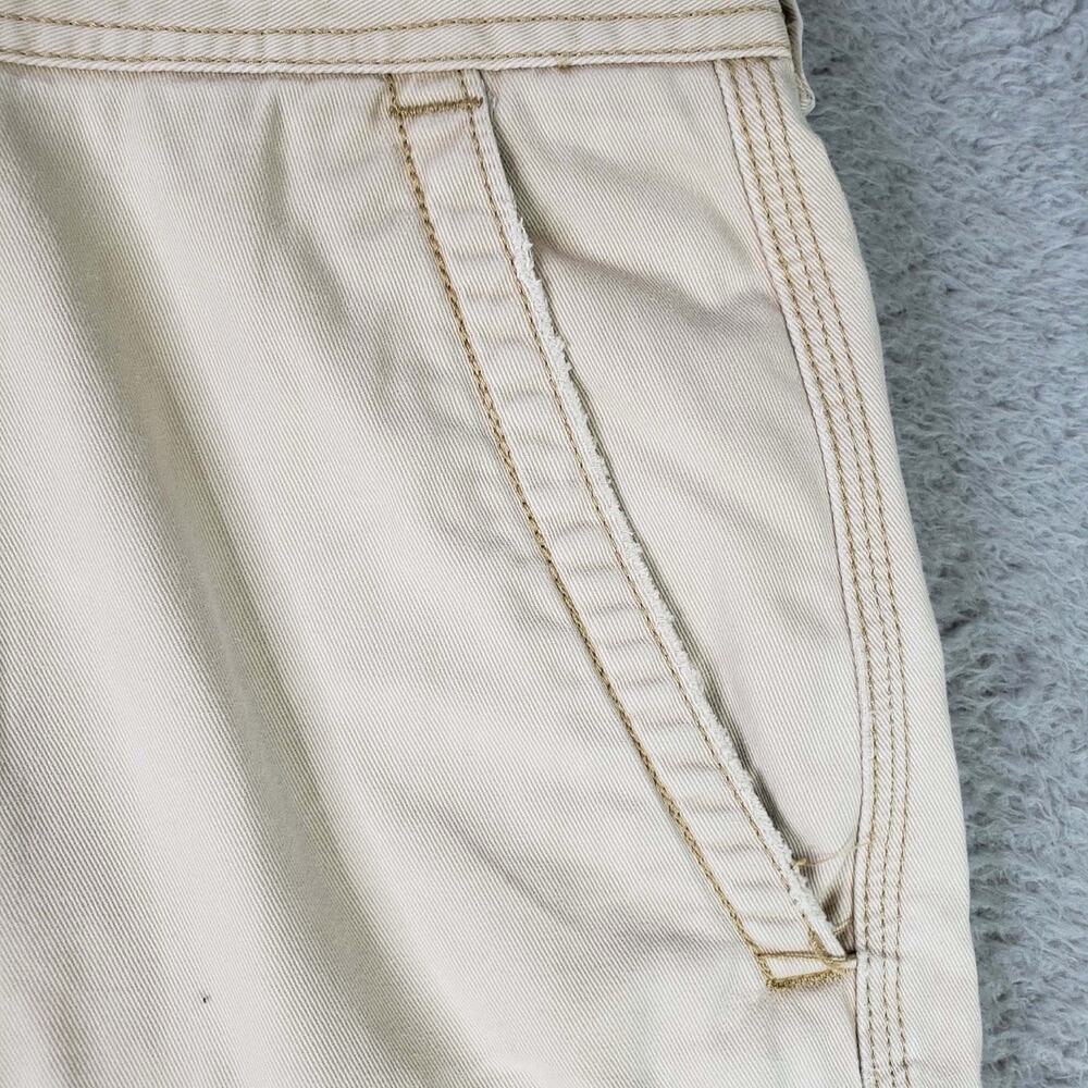 Polo Ralph Lauren Cargo Shorts Men's Size 38 Beige Khaki Cotton Pockets - Picture 8 of 12